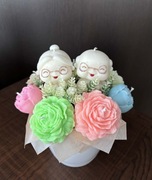 Boks prezentowy ze świec sojowych średni – Dzień Babci i Dziadka