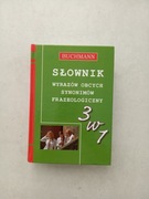 Książka Słownik wyrazów obcych, synonimów, frazeologiczny