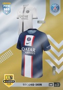 Paris Saint-Germain 240 Second Skin Karta PANINI FIFA 365 2023