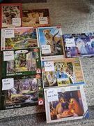 Zestaw puzzli trefl, schmidt, castorland 