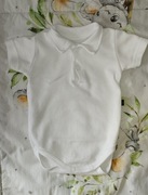 Body polo na chrzest krótki rękaw 68