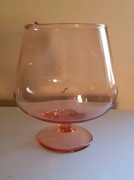 Duży szklany kielich