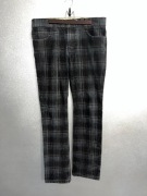 Vintage Levi's 511 Plaid Jeans 2008 Krata Slim Fit W32 L34