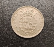 BARDZO RZADKA moneta 1 Rupia Indie Portugalskie kolonia 1952 ładny stan 