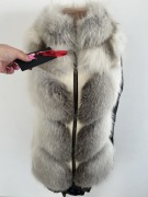 Flo&Clo kamizelka skóra Lis naturalny 36/38