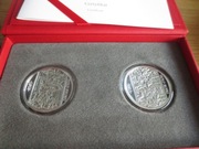  2 x 10 zł Hołd Ruski , Hołd Pruski w pudełku NBP 