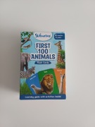 Karty Flash Dla Dzieci – Pierwsze 100 zwierząt, Gra edukacyjna, Nauka J.Ang