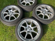 Zestaw Felg Speedline Corse 4x100 | 7.5jx17" | ET35 | Opony Pirelli