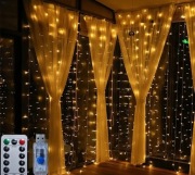 Kurtyna świetlna LED 3x2m z pilotem