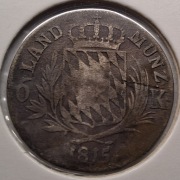 Moneta srebrna Niemcy Bawaria Monachium Krajcar 6 Kreuzer 1815