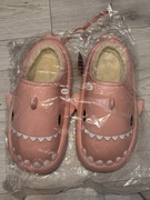 Kapcie Klapki Modne Stylowe Lekkie Cieple Domowe Damskie Piankowe różowy