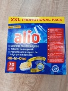tabletki do zmywarki Alio All-In-One – Lemon Edition, duże opakowanie XXL 