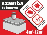 Szambo szamba betonowe zbiorniki na deszczówkę 