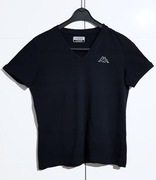 Koszulka T-Shirt Czarna Kappa |R. L