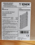 Grzejnik Rurowy Tabular Radiator, Irys 600x776mm