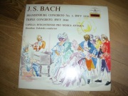 Bach-Brandenburg Concerto,Triple Concerto. Capella Bydgostientis.  NM