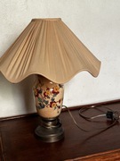 Ręcznie malowana lampa vintage