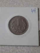 1 zł PRL 1949 Miedzionikiel 