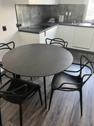 Stół spiek kwarcowy EMMA Producent - OKRĄGŁY 120CM