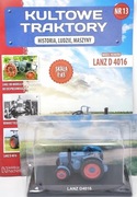 KULTOWE TRAKTORY LANZ D 4016 , NR 13 KOLEKCJA HACHETTE 