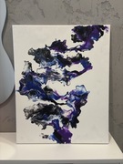 obraz abstrakcyjny malowany ręcznie 40x50