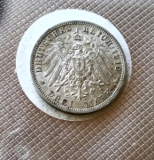3 marki 1910 r srebro