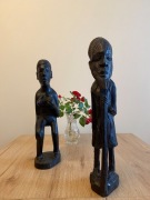 Afrykańskie figury z hebanu 40cm
