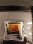 Moneta Hamlet Beksińskiego z błędem DESTRUKT 