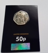 2017 WIELKA BRYTANIA 50 pence ( 50p ) 