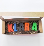 Personalizowane Kredki Świecowe z Wosku Pszczelego KLARA Eko Prezent 