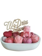 Świeca sojowa,naturalna z Misiem