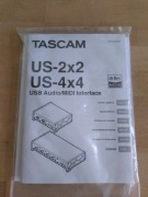 Instrukcja Tascam US-2x2 i US-x4