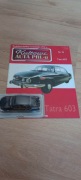Tatra 603 Kultowe Auta PRLu+gazetka skala 1:43 Nowy