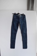jeansowe spodnie Hollister jeansy granatowe skinny M w26
