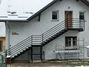 Schody stalowe zewnętrzne i wewnętrzne śląsk