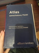 Stary atlas dla kolekcjonerów z Banku Citibank 