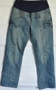 E-VIE SPODNIE CIĄŻOWE BOOTCUT JEANS ROZMIAR 10/38