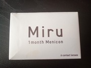 Soczewki miesięczne Miru 6 szt -13D termin ważności do 12.2027