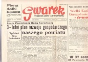 GWAREK. TYGODNIK ZIEMI TARNOGÓRSKIEJ - 1958-05-18 / NR 20 (56)