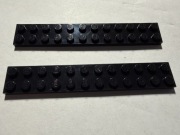 LEGO PŁYTKA PŁASKA 2x12 CZARNA 2445 1 szt.