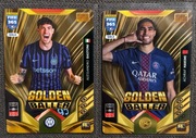2x GOLDEN BALLER Adrenalyn 2026: HAKIMI + BASTONI PANINI KARTY FIFA 365