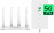 NOWY ZESTAW router Zowee 5G CPE Max 5+ Huawei WiFi AX3