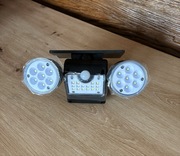 Solarna lampa zewnętrzna. Czujnik ruchu. Obrót o 360 stopni