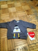 Bluza niemowlęca Bebetto – uroczy pingwin 