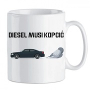 Kubek diesel musi kopcić