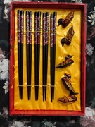 Lakierowane pałeczki do sushi dla 5 osób