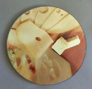 Szklana obrotowa deska/patera do serwuwania 