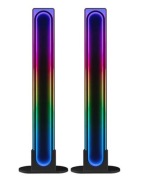 2xLampa TRACER Ambience Smart Vibe RGB Regulacja jasności, Wi-Fi, Bluetooth