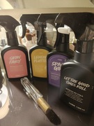 Lush 2x10, lemon flutter ciasto cytrynowe  + let the good time roll  karmel