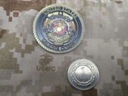 Challenge coin USMC Release the Dogs of War
